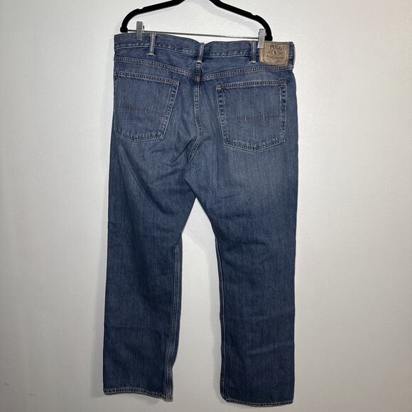 Vintage Polo Ralph Lauren Jeans Mens 40x32 Classic Fit Denim RRL Pants - Picture 5 of 7